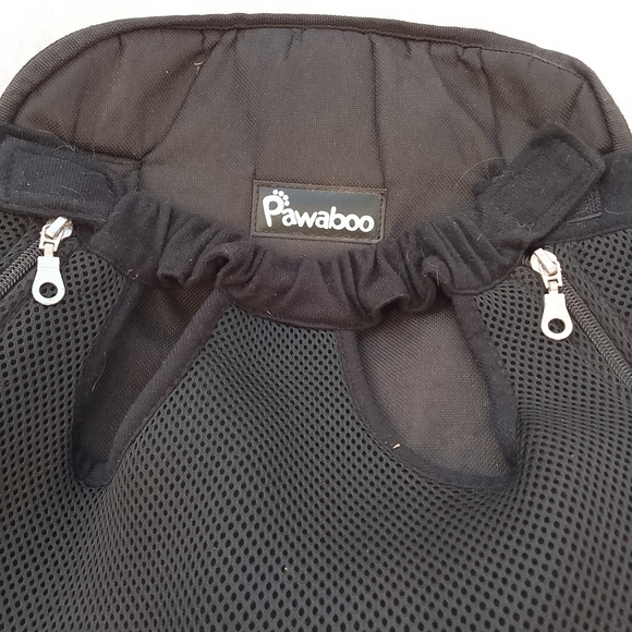 Pawaboo Black Pet Carrier Backpack Like New Excellent Condition Size Small - Picture 2 of 9
